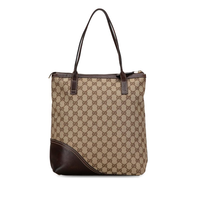 Gucci GG Canvas Britt Tote Bag (SHG-Iug8NH) - Barde - Image 3