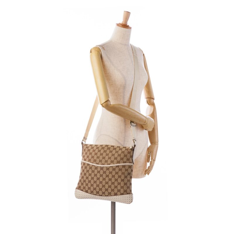 Gucci GG Canvas Crossbody Bag (SHG-Ky3FIn) - Barde - Image 5