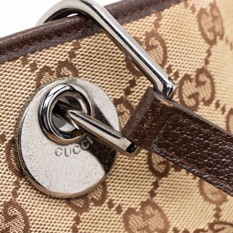 Gucci GG Canvas Eclipse N/S Small Tote (SHF-QqGTJE) - Barde - Image 10