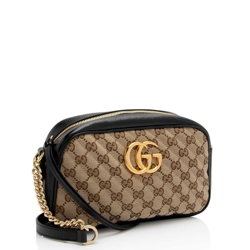 Gucci GG Canvas GG Marmont Small Shoulder Bag (SHF-OkDG16) - Barde - Image 2