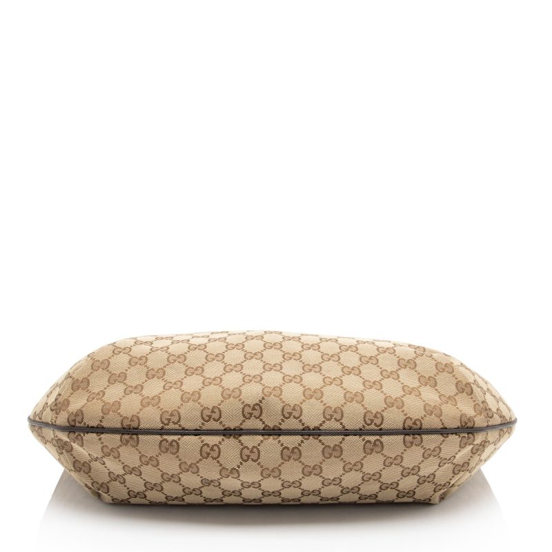 Gucci GG Canvas Half Moon Medium Messenger (SHF-JzXzNp) - Barde - Image 4