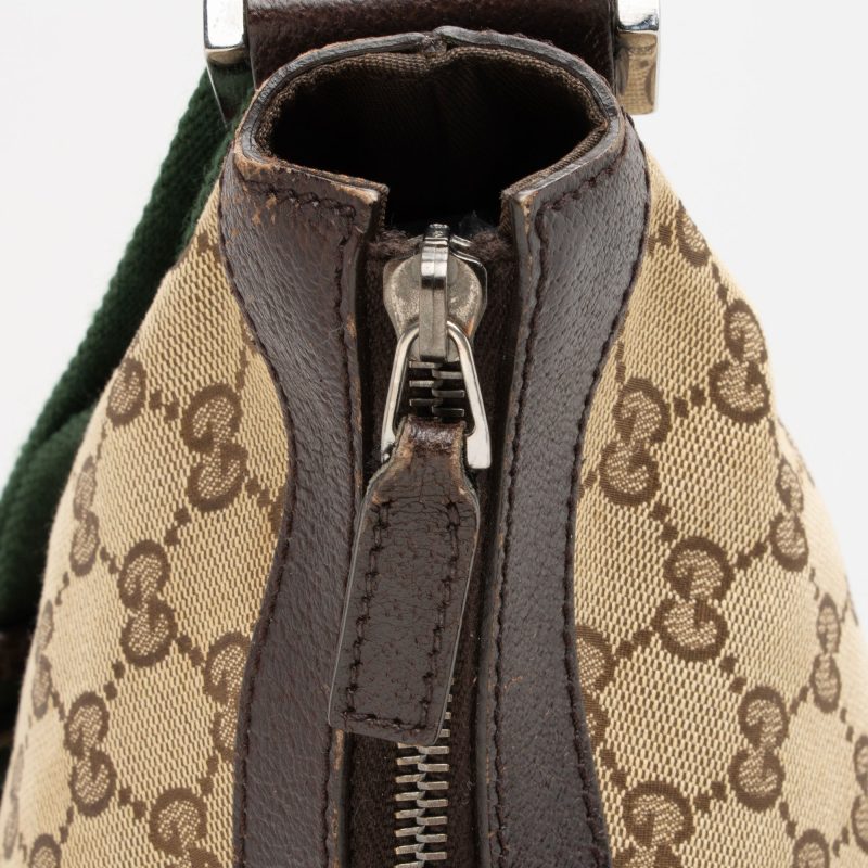 Gucci GG Canvas Half Moon Medium Messenger (SHF-JzXzNp) - Barde - Image 10