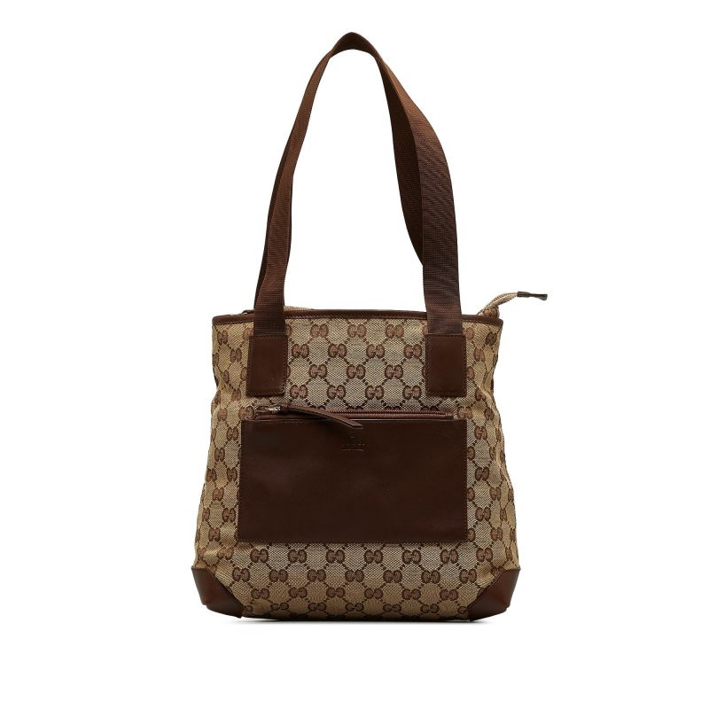 Gucci GG Canvas Handbag (SHG-El853x) - Barde