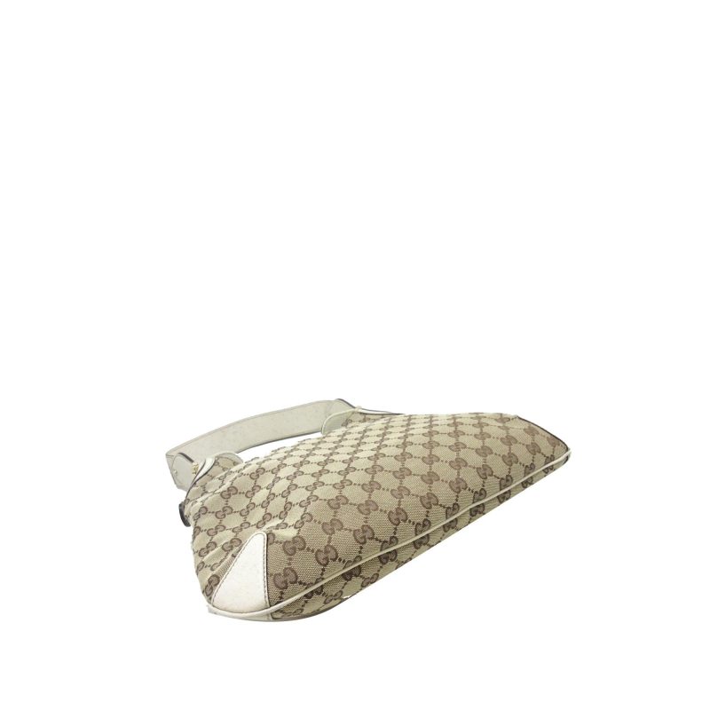 Gucci GG Canvas Horsebit Creole Hobo Bag (SHG-6V5vLp) - Barde - Image 4