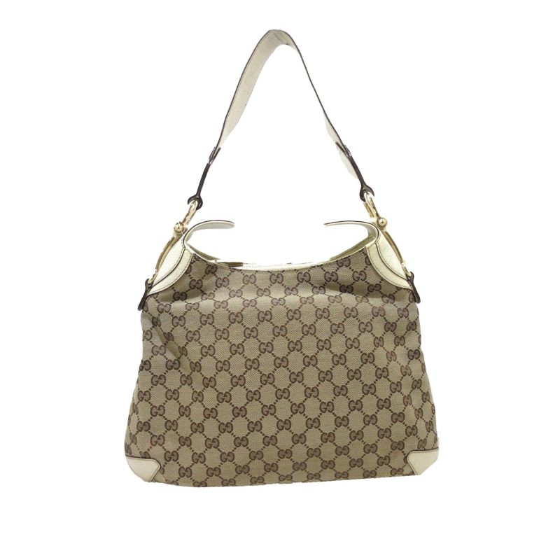 Gucci GG Canvas Horsebit Creole Hobo Bag (SHG-6V5vLp) - Barde