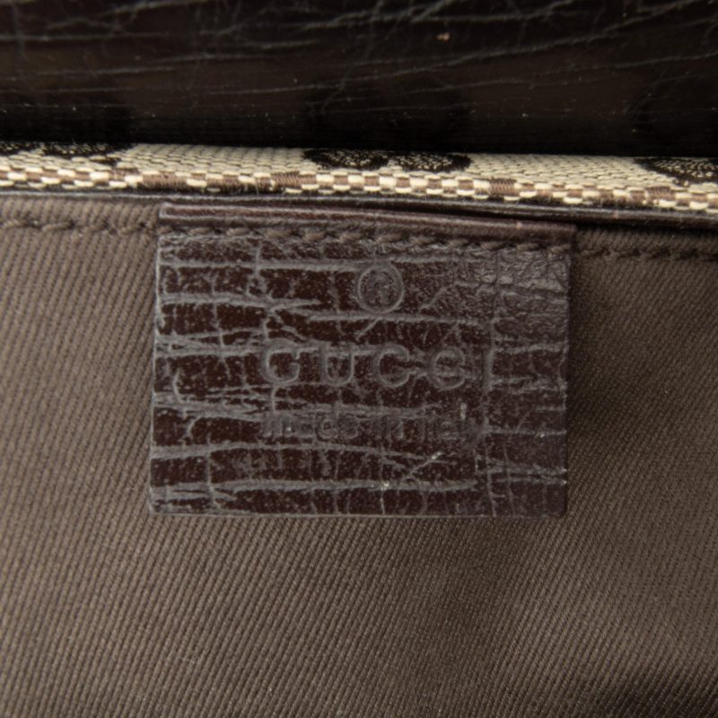 Gucci GG Canvas Horsebit Shoulder Bag (SHG-b3Qp4w) - Barde - Image 8