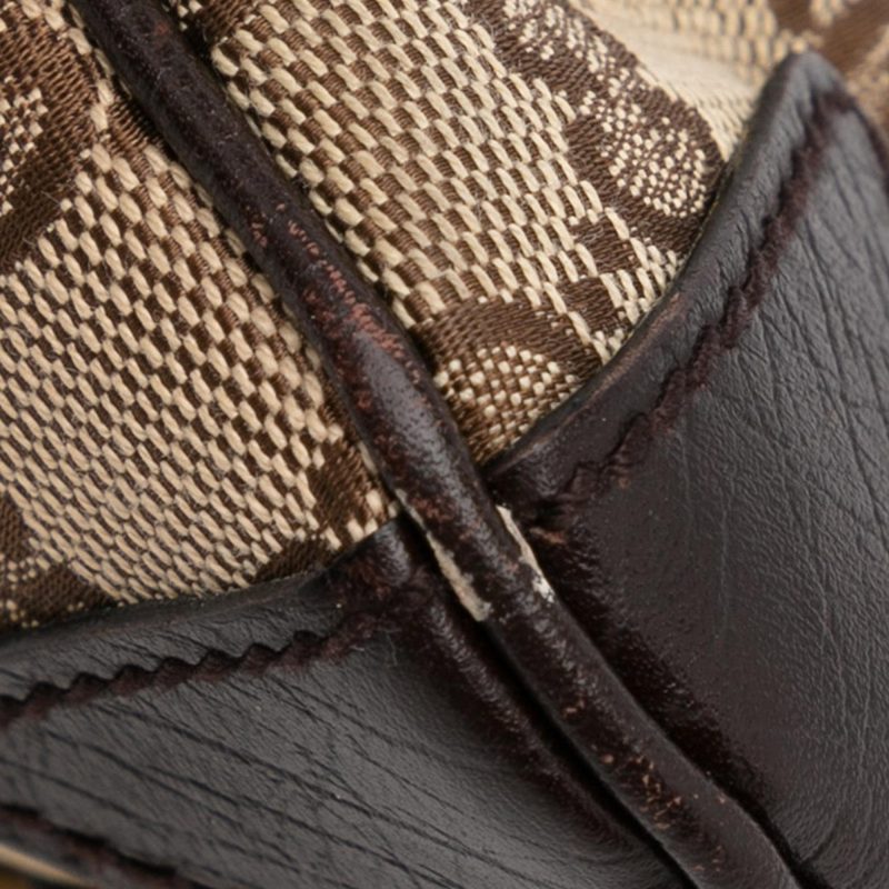 Gucci GG Canvas Horsebit Shoulder Bag (SHG-b3Qp4w) - Barde - Image 10
