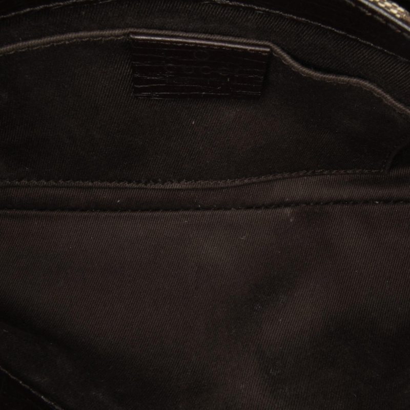 Gucci GG Canvas Horsebit Shoulder Bag (SHG-b3Qp4w) - Barde - Image 7