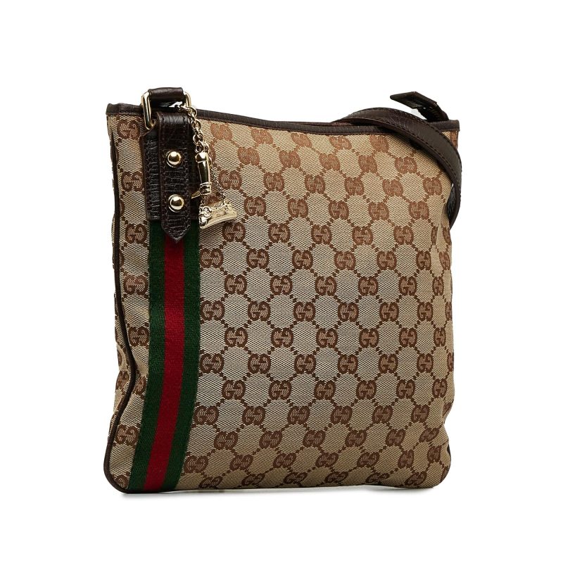 Gucci GG Canvas Jolicoeur Crossbody (SHG-fyA7Oz) - Barde - Image 2