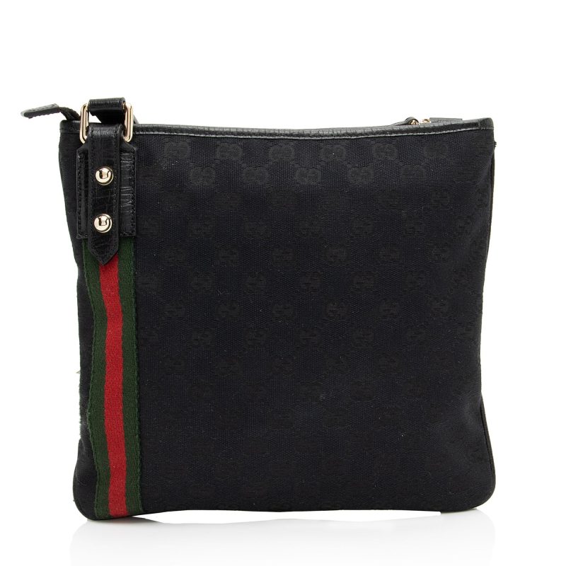 Gucci GG Canvas Jolicoeur Messenger (SHF-mgQylD) - Barde - Image 3