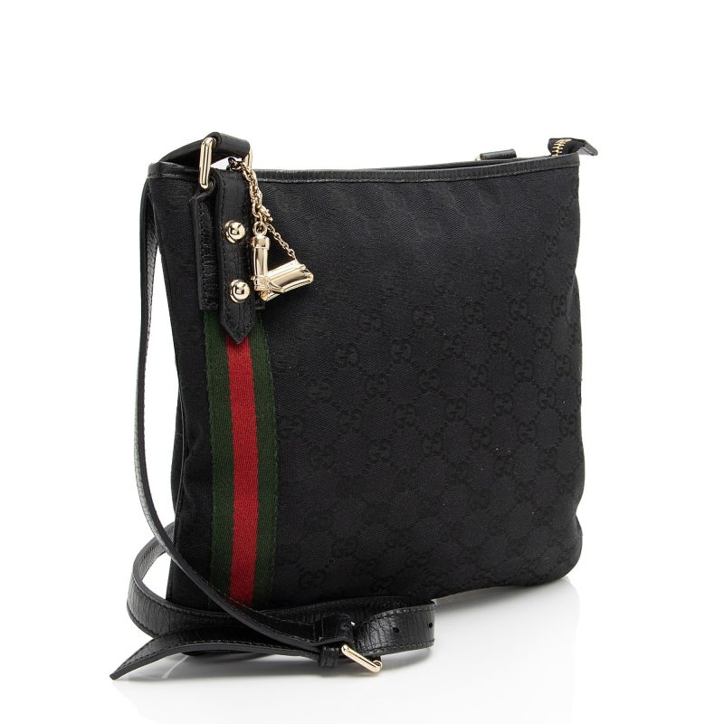 Gucci GG Canvas Jolicoeur Messenger (SHF-mgQylD) - Barde - Image 2