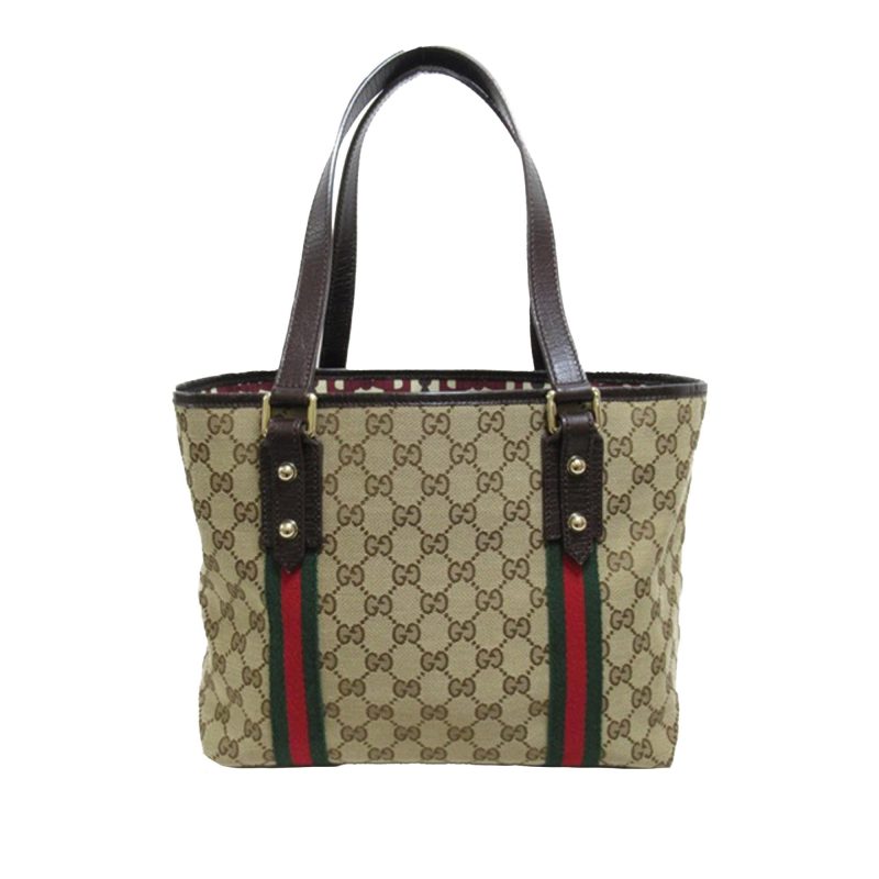 Gucci GG Canvas Jolicoeur Tote (SHG-e8rEj5) - Barde