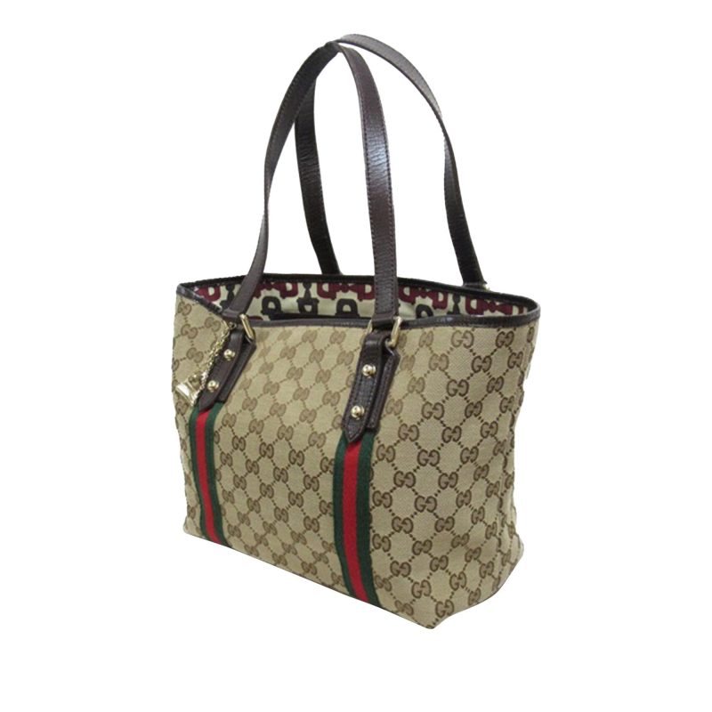 Gucci GG Canvas Jolicoeur Tote (SHG-e8rEj5) - Barde - Image 2
