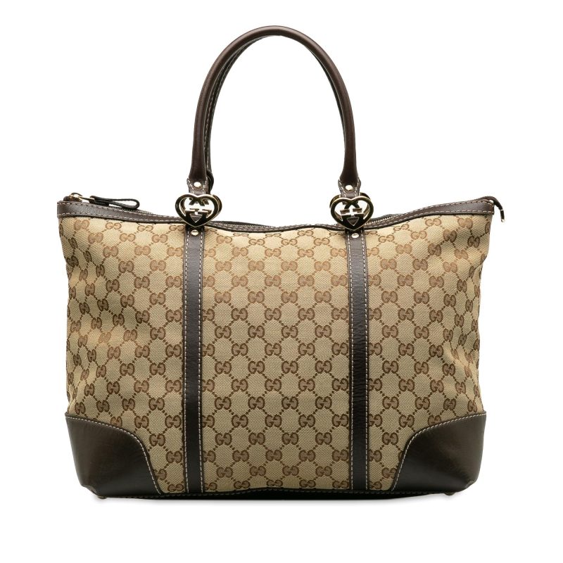 Gucci GG Canvas Lovely Tote Bag (SHG-r7dnS7) - Barde