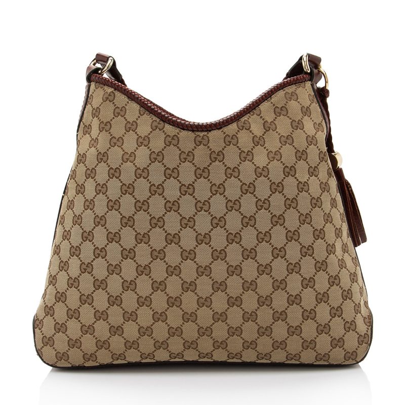 Gucci GG Canvas Marrakech Medium Hobo (SHF-IGUAKI) - Barde - Image 3
