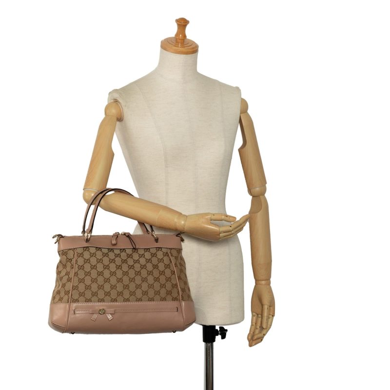Gucci GG Canvas Mayfair Satchel (SHG-hKKYOc) - Barde - Image 5