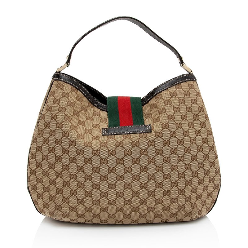 Gucci GG Canvas New Ladies Web Large Hobo (SHF-AhPj8g) - Barde - Image 3