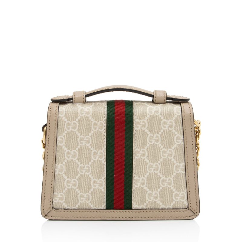 Gucci GG Canvas Ophidia Mini Top Handle (SHF-WRYdeY) - Barde - Image 3