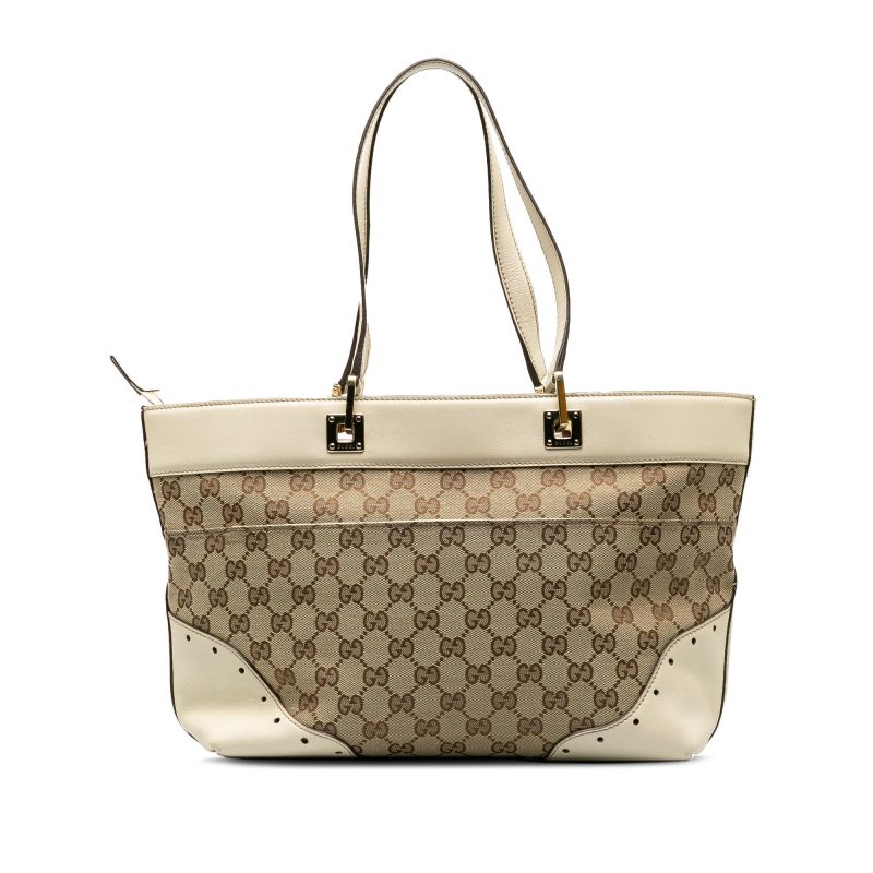 Gucci GG Canvas Punch Tote Bag (SHG-9tCHfx) - Barde - Image 3
