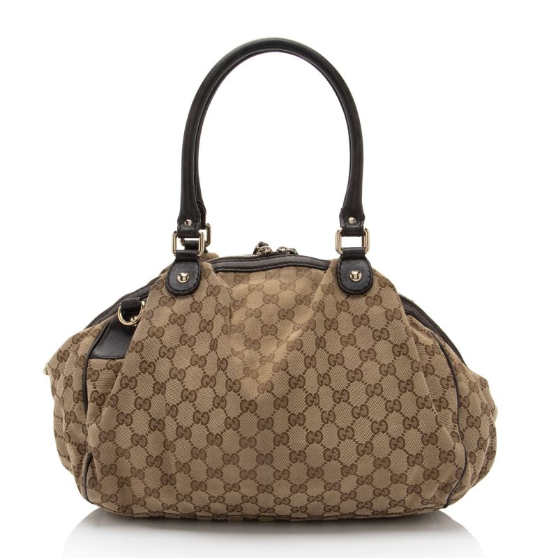 Gucci GG Canvas Sukey Satchel (SHF-9X37WL) - Barde - Image 3