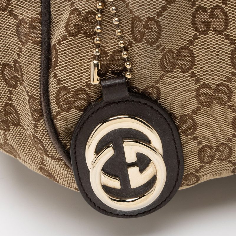 Gucci GG Canvas Sukey Satchel (SHF-9X37WL) - Barde - Image 10