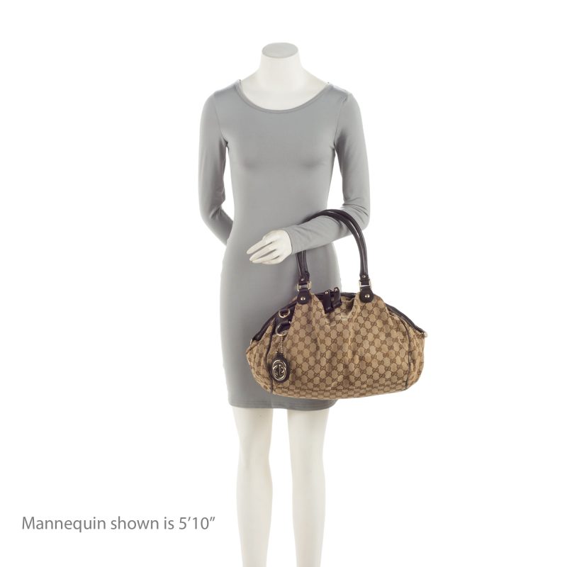 Gucci GG Canvas Sukey Satchel (SHF-9X37WL) - Barde - Image 5