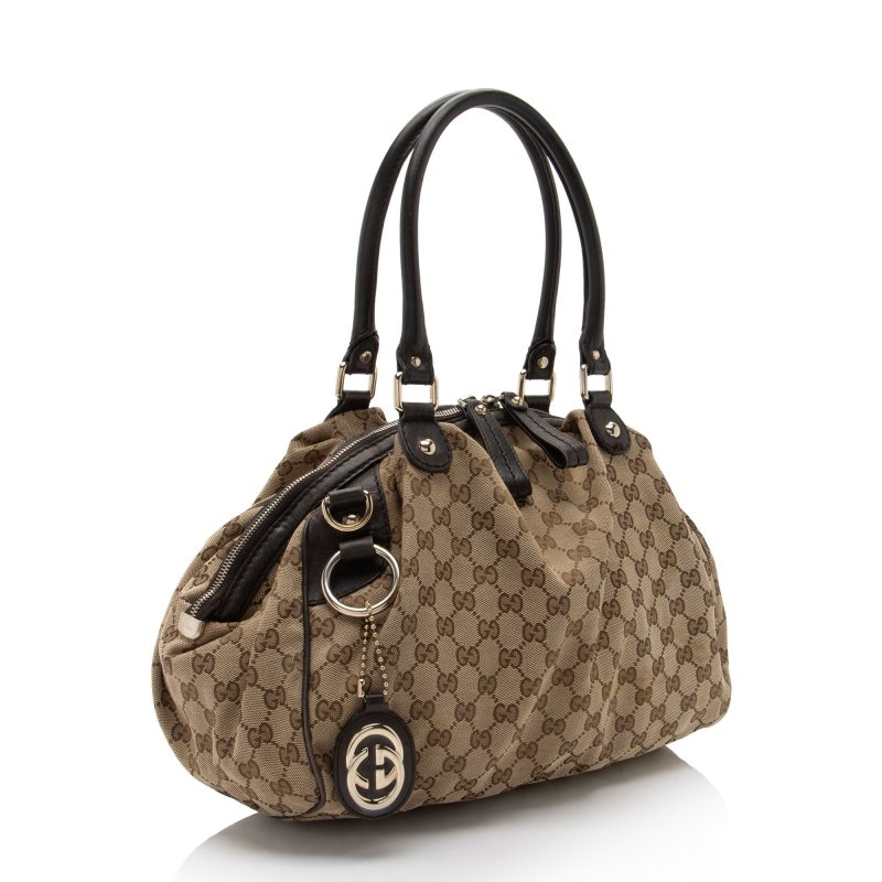 Gucci GG Canvas Sukey Satchel (SHF-9X37WL) - Barde - Image 2