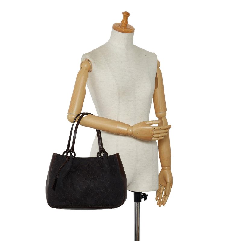 Gucci GG Canvas Tote Bag (SHG-k6wCqI) - Barde - Image 5