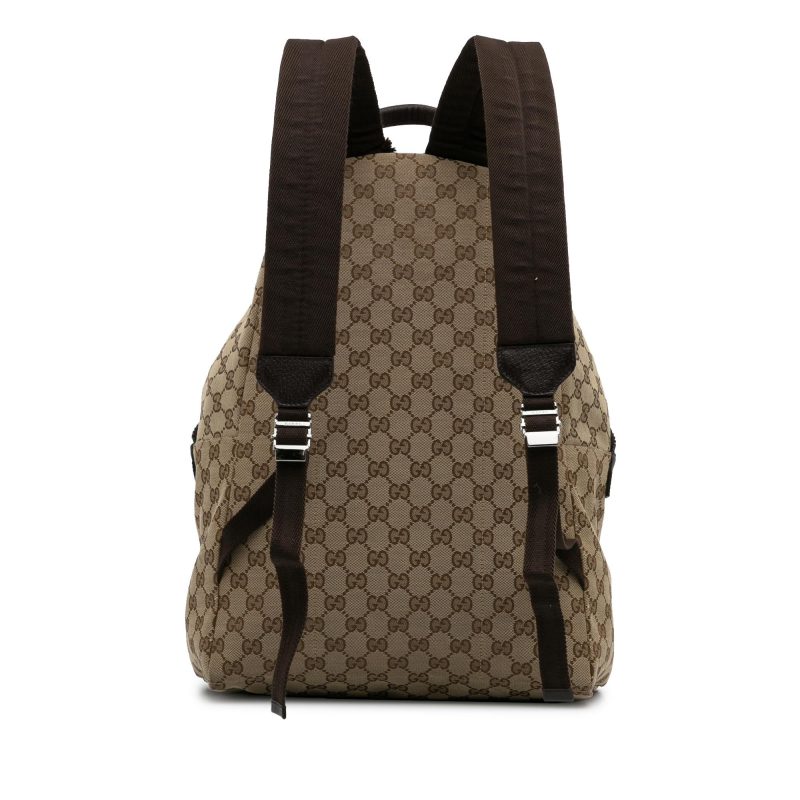 Gucci GG Canvas Web Backpack (SHG-HGdiCa) - Barde - Image 4