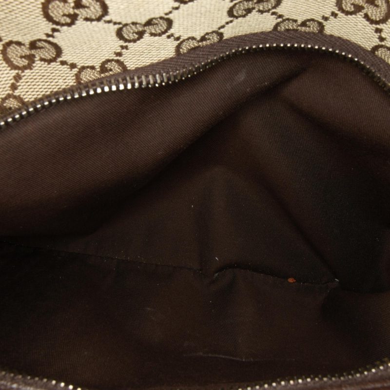 Gucci GG Canvas Web Backpack (SHG-HGdiCa) - Barde - Image 7