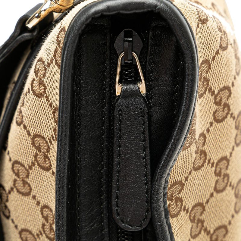 Gucci GG Canvas Web Crossbody Bag (SHG-p1ytZD) - Barde - Image 9