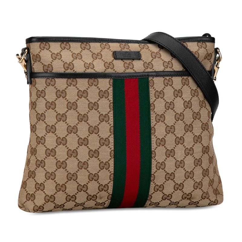 Gucci GG Canvas Web Crossbody Bag (SHG-p1ytZD) - Barde - Image 2