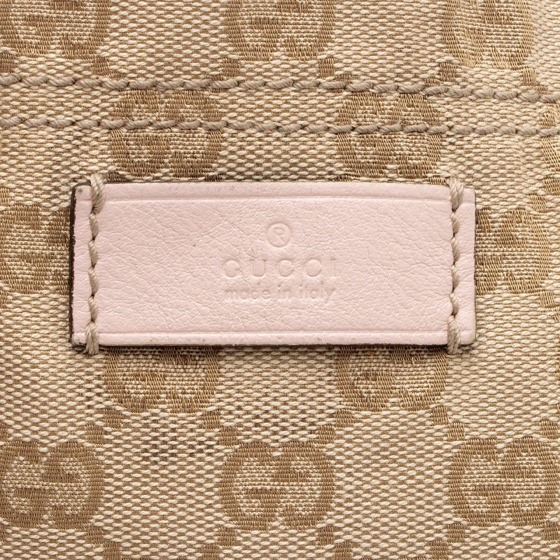 Gucci GG Canvas Web Original Tote (SHF-cmFwNe) - Barde - Image 9