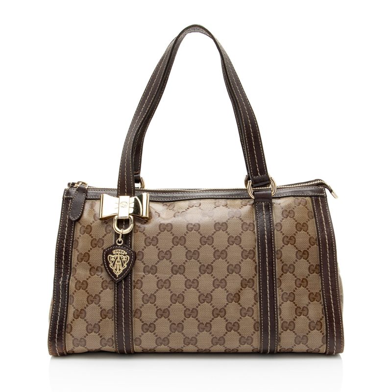 Gucci GG Crystal Duchessa Boston Bag (SHF-011vqr) - Barde