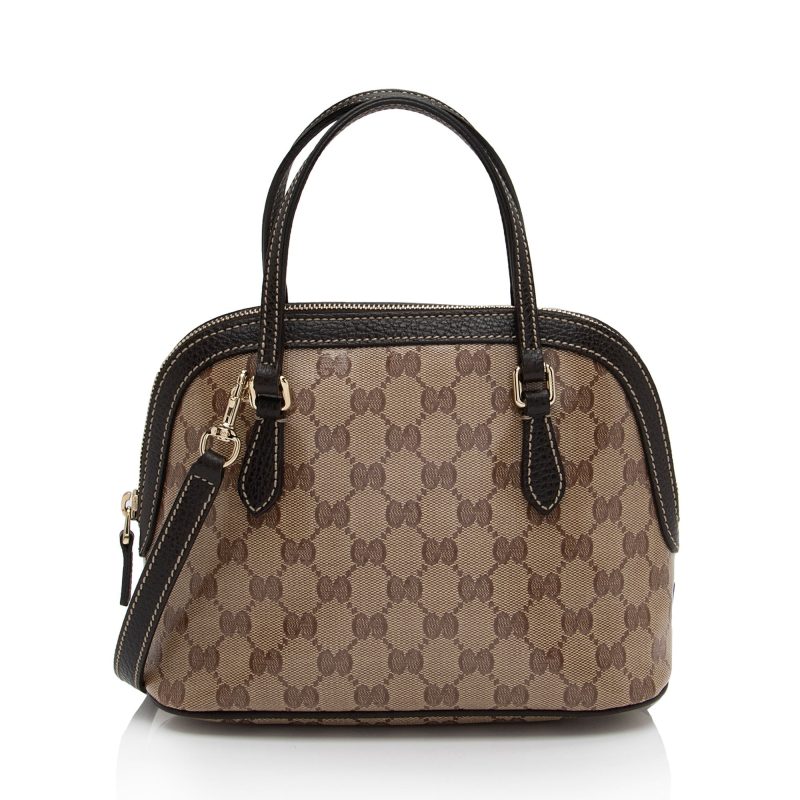 Gucci GG Crystal Mini Dome Satchel (SHF-N9jhKV) - Barde