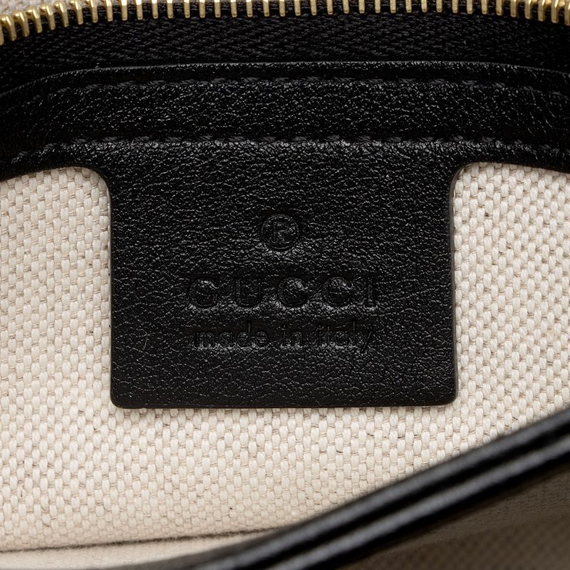 Gucci GG Debossed Leather Small Top Handle (SHF-hGmUB9) - Barde - Image 8