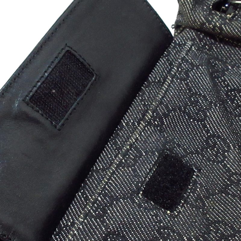Gucci GG Denim Double Pocket Belt Bag (SHG-9qTC5e) - Barde - Image 9