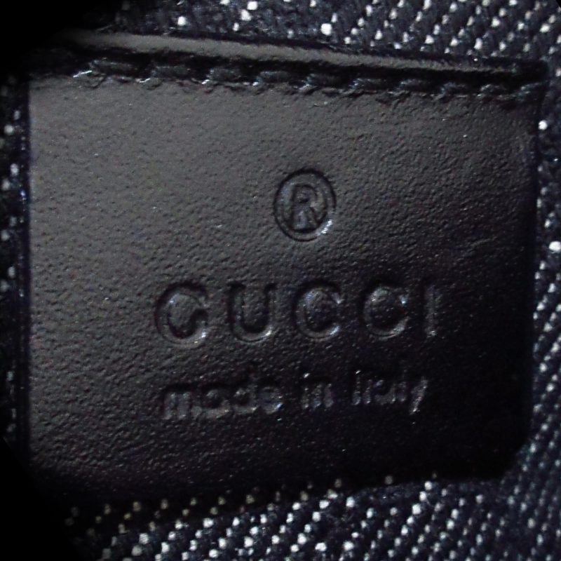 Gucci GG Denim Double Pocket Belt Bag (SHG-9qTC5e) - Barde - Image 7