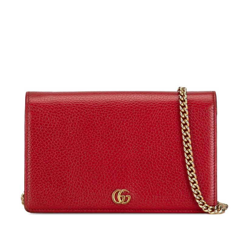 Gucci GG Marmont Wallet On Chain (SHG-m73NS7) - Barde