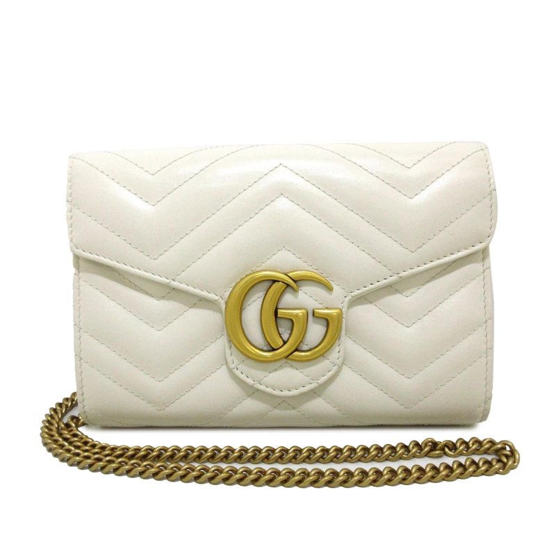 Gucci GG Marmont Wallet on Chain (SHG-FE2JWp) - Barde