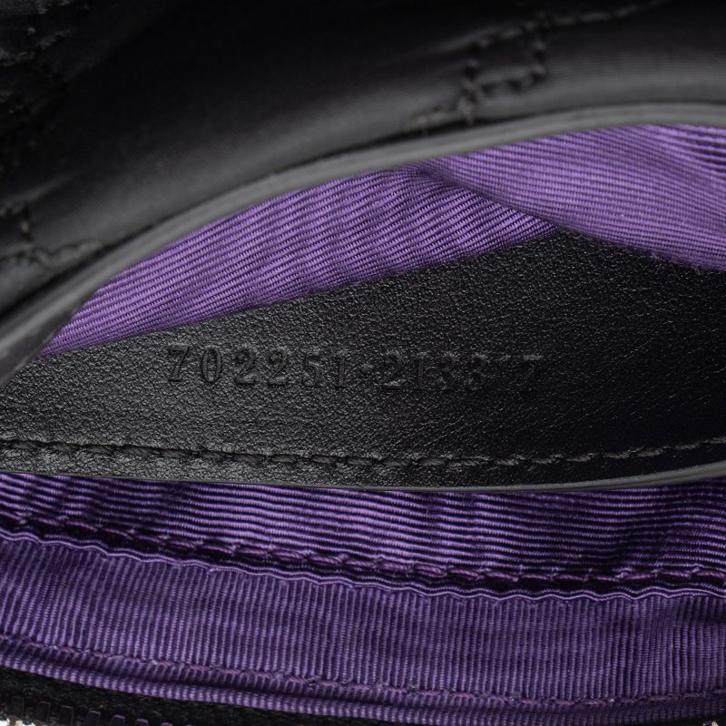 Gucci Jumbo GG Matelasse Nylon Mini Bowling Bag (SHF-2ujhQy) - Barde - Image 6