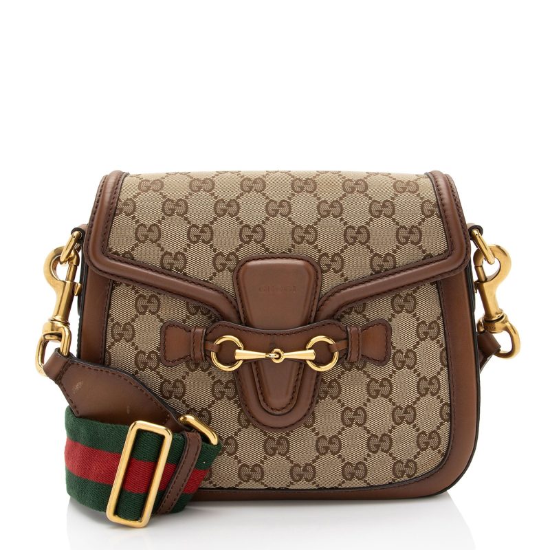 Gucci GG Original Lady Web Medium Shoulder Bag (SHF-zb626L) - Barde