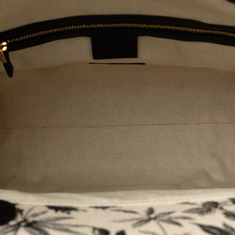 Gucci GG Ribbon Herbarium Tote (SHG-7OJiGT) - Barde - Image 6