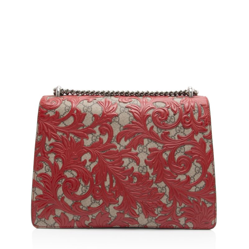 Gucci GG Supreme Arabesque Dionysus Medium Shoulder Bag (SHF-qVrzUr) - Barde - Image 3