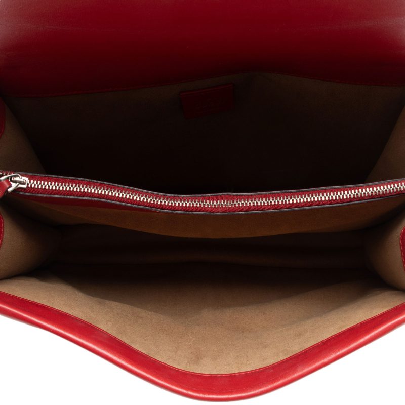 Gucci GG Supreme Arabesque Dionysus Medium Shoulder Bag (SHF-qVrzUr) - Barde - Image 7