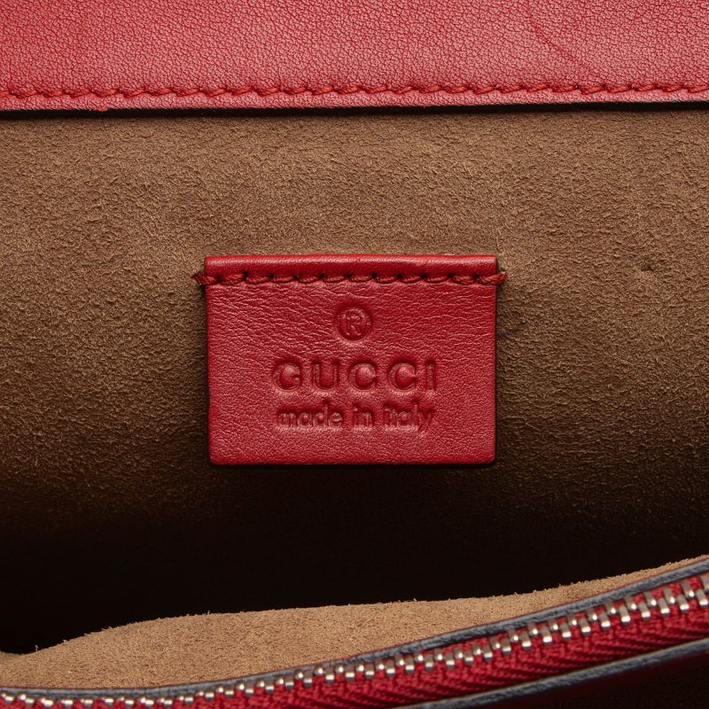Gucci GG Supreme Arabesque Dionysus Medium Shoulder Bag (SHF-qVrzUr) - Barde - Image 8
