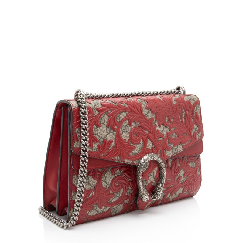 Gucci GG Supreme Arabesque Dionysus Medium Shoulder Bag (SHF-qVrzUr) - Barde - Image 2