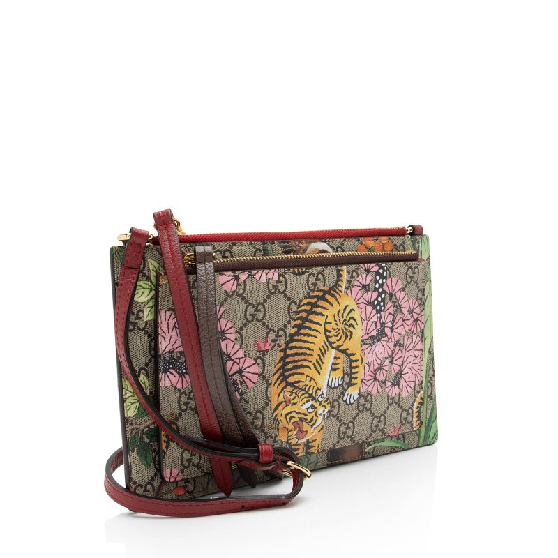 Gucci GG Supreme Bengal Tiger Pouch Crossbody (SHF-pKsW2V) - Barde - Image 2