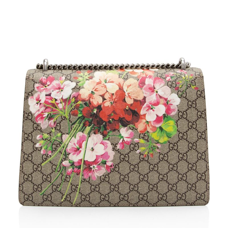 Gucci GG Supreme Blooms Dionysus Medium Shoulder Bag (SHF-DE7aCr) - Barde - Image 3
