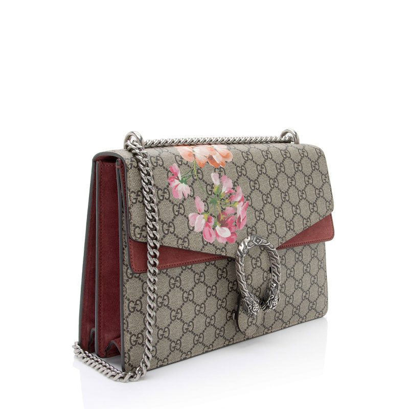 Gucci GG Supreme Blooms Dionysus Medium Shoulder Bag (SHF-GbJW2P) - Barde - Image 2